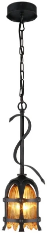 Подвесной светильник Aployt Simona APL.500.06.01 (220V, на цепи, под старину, факел)
