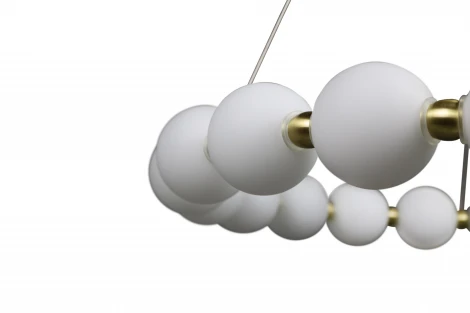 Подвесной светильник Zortes Kranz ZRS.1585.21 (LED, 220V, на тросе, шарики, бусы)