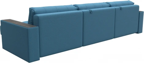 Диван угловой с декором Лига-049 НПБ Лонг Лига Диванов (Рогожка) арт.128292