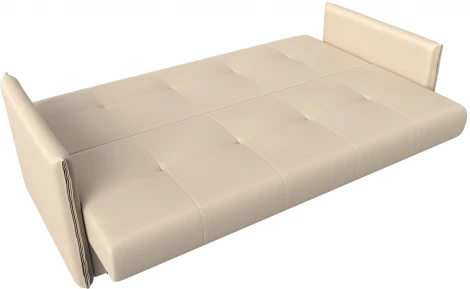 Диван-книжка Лига-018 (Бежевый/Экокожа) Лига Диванов арт.117883