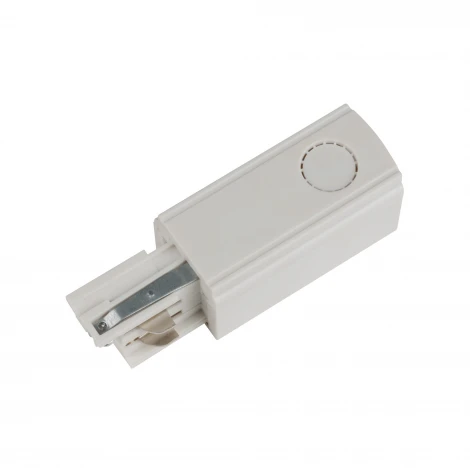 Ввод питания для шинопровода правый Uniel UBX-A01 WHITE 1 POLYBAG