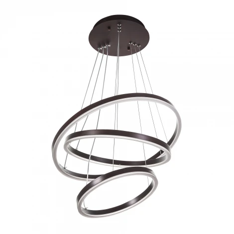 Подвесной светильник светодиодный с пультом с регулировкой цветовой температуры и яркости LED4U LED4U L55000-3HL BR