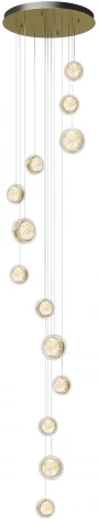 Подвесной светильник каскадный Maytoni Pharao MOD361PL-L58BS3K (LED, 220V, на проводе)