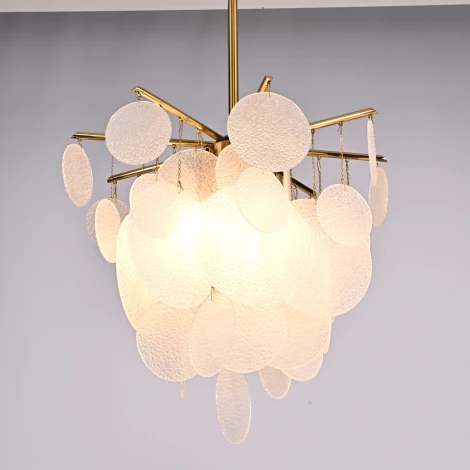 Потолочная люстра на штанге Nimbus Glass D43 By ImperiumLoft 313265-22 (220V)