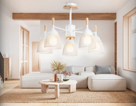 Потолочная люстра на штанге Ambrella TRADITIONAL TR8012 (220V)