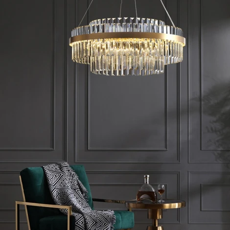 Подвесная люстра Voyage D60 ImperiumLoft Voyage01 (LED, 220V, на тросе, круглые)