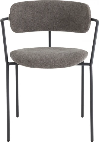 Стул Дженни букле Темно-серый каркас антрацитово-серый муар Stool Group (арт.УТ000039184)