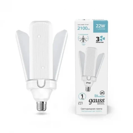 Лампочка светодиодная Gauss Basic 11732222