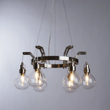 Подвесная люстра Divinare Houston 1001/16 SP-6