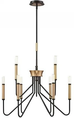 Потолочная люстра на штанге Alfa Light F1124-21 (220V, свеча)