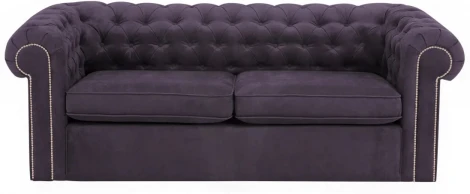Диван Chesterfield ОГОГО (арт.329716), (Ткань/Фиолетовый)
