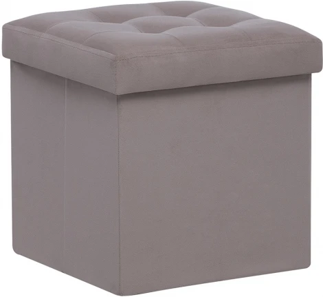 Пуф Leset Плуто складной с крышкой (МДФ,Велюр) арт.4687205418142