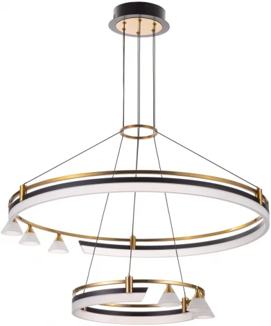 Подвесной светильник ярусный светодиодный Citilux Helly CL211092 (220V, на проводе, кольцо)