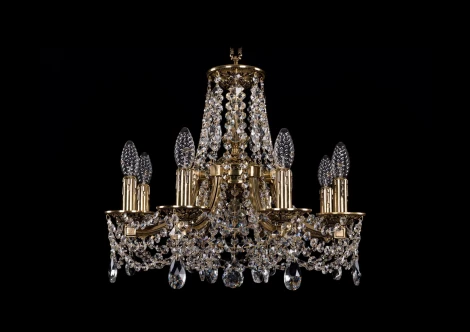 Подвесная люстра Bohemia 1771 1771/8/150/C/GB