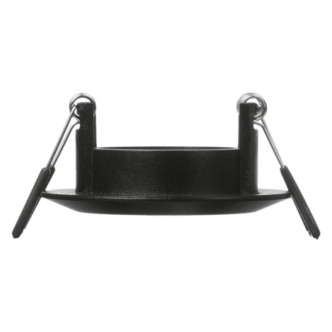 Встраиваемый светильник под лампу MR11 с цоколем GU10 черный Wolta Acento WDL-MR11/02BL-R