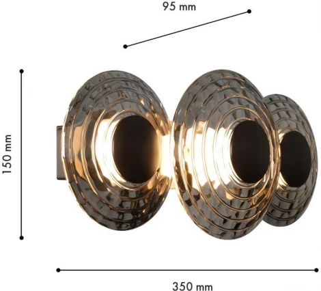 Настенный светильник Favourite Claros 4642-3W (LED, 220V)