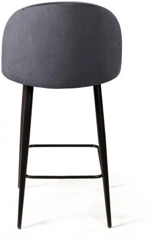 Cтул полубарный Thomas ромб, бархат серый 27 Top Concept 79986