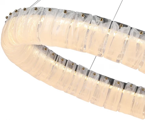 Подвесной светильник светодиодный Kink Light Гэлли 07599-80,36 (220V, на тросе, кольцо)