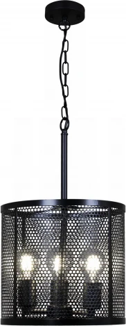 Подвесной светильник ILLUMICO IL1031-3P-05 BLACK (220V, на цепи)