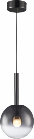 Подвесной светильник iLedex Aura 8615P-1M BK-SM (220V, на проводе, шар)