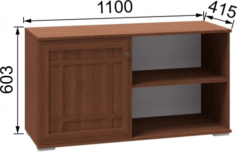 Тумба для ТВ-техники Ричард РТ-2 орех донской ТЭКС 00-00273986