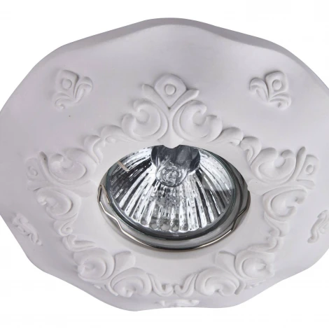 Встраиваемый точечный светильник Maytoni Gyps Classic DL284-1-01-W (220V)