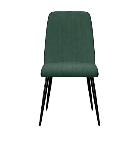 Стул 325 B10 GREEN , ножки черные Dikline 00-00086470