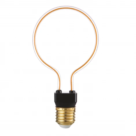 Лампочка светодиодная филаментная прозрачная трубка E27 4W Thomson Wire Circle TH-B2167