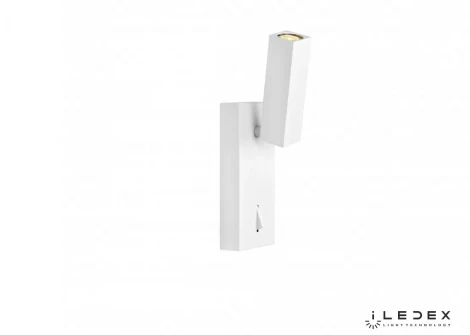 Бра для чтения iLedex Swag 6409 WH (220V, выключатель)
