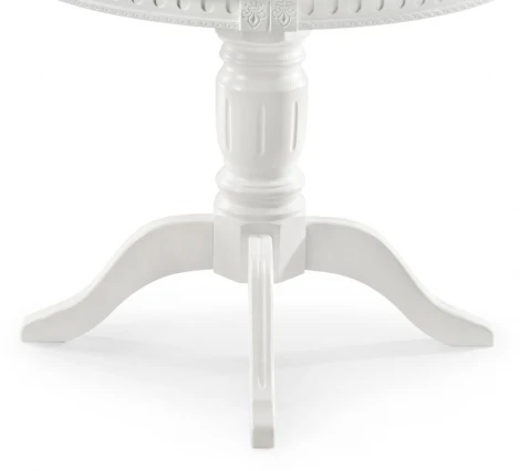 Деревянный стол Woodville Долерит белый 543571