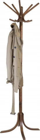 Вешалка напольная В 8Н средне-коричневый Mebelik арт.009100