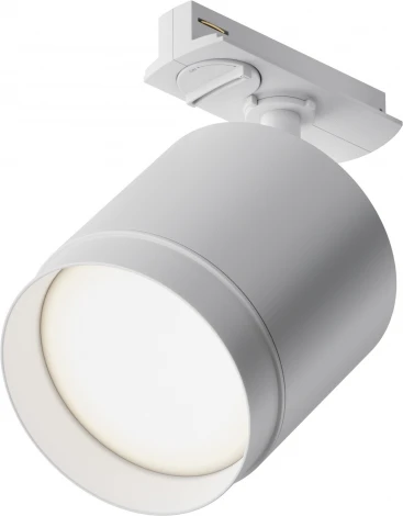 Трековый светильник однофазный 220V Maytoni Polar TR088-1-GX53-W (круглые)