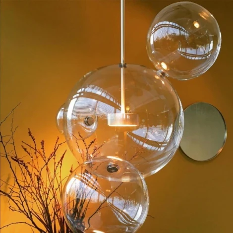 Подвесной светильник Loft IT Bolle 2027-P4 (LED, 220V, на проводе, шарики)