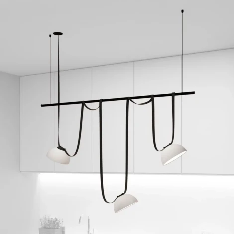 Комплект ременной трековой системы Belty на штанге Rod Denkirs Belty Set DK55SET05-02-DG (LED, 48V)