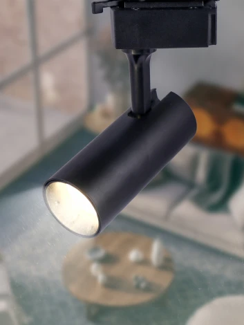 Трековый светильник ЭРА TR5-10 COB BK (LED, 220V)