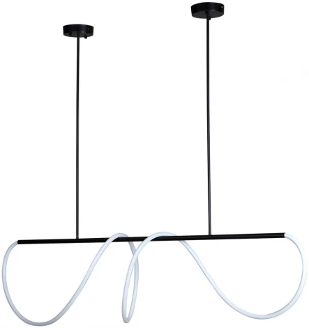 Потолочная люстра на штанге с гибким неоном Kink Light Далия 08041-150,19(4000K) (LED, 220V)