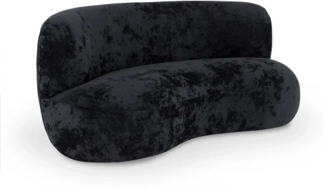 Диван Patti 1900 ОГОГО (арт.827942), (Ткань/Черный)