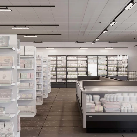 Трековый светильник светодиодный LGD-MARS-4TR-S582x138-50W Day4000 (BK, 60-130 deg, 230V) (Arlight, IP20 Металл) 035496