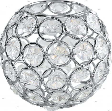 Плафон хрустальный Eglo My Choice, хром с прозрачным