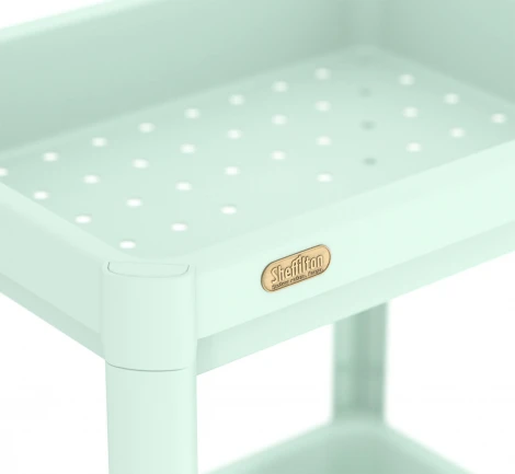 Стеллаж Sheffilton SHT-SS25-3 Пастельно-зелёный 3733976304