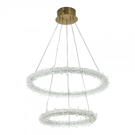 Подвесной светильник светодиодный хрустальный с регулировкой цветовой температуры Modelux MODESTYLE MS.1140.600.400 BS