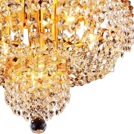 Потолочная люстра Arte Lamp Corona A5003PL-7GO