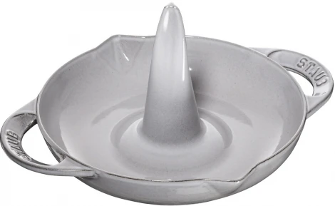 Ростер для курицы вертикальный, 24 см, серый графит 1200018 Staub