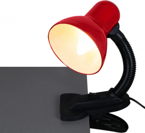 Офисная настольная лампа на прищепке Reluce 00108-0.7-01 RD