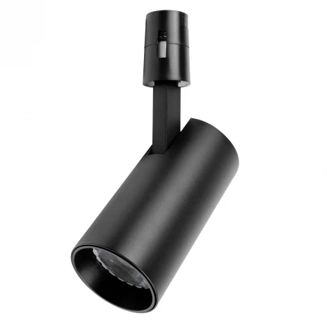 Трековый светильник низковольтный светодиодный 48V 9W черный 4000K Lightstar Due Hermes 210147