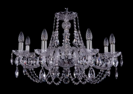 Подвесная люстра Bohemia 1406 1406/8/240/Ni