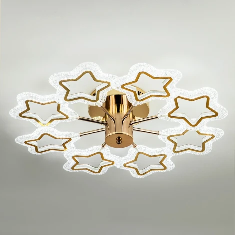 Потолочная люстра светодиодная с пультом с регулировкой цветовой температуры LED4U LED4U L8453-8