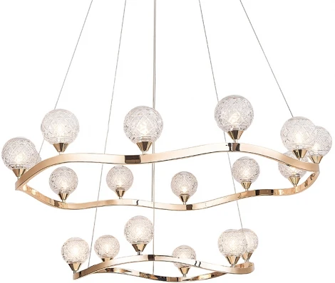 Подвесной светильник Newport 3800 3818/S gold new