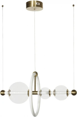 Подвесной светильник Loft It Alpha 10126/500 (LED, 220V, на тросе, шар, кольцо)