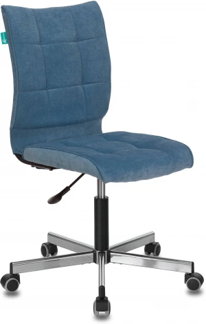 Кресло Бюрократ CH-330M/VELV86 голубой Velvet 86 крестовина металл Stool Group арт.УТ000003000